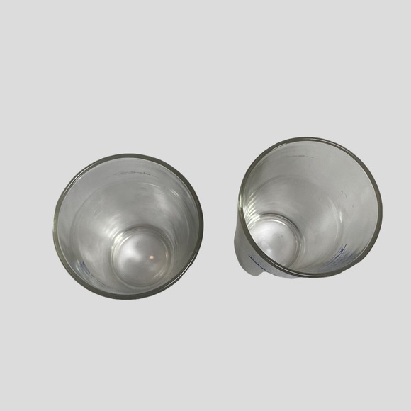 2 Bud Light 16 0z Glass Tumblers Blue (Budweiser) - Picture 3 of 4